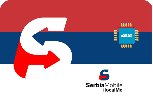 eSIM Serbia 7 Dias  - 1 GB