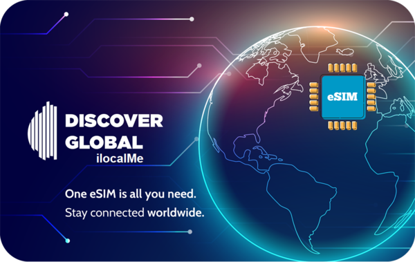 eSIM Global 30 Dias  - 5 GB